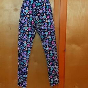 No Boundaries 60's look leggings Size 7-9 (M)